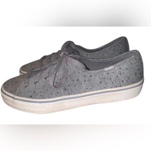 Keds Silver Sparkle Sz 8